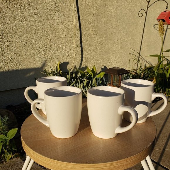 NEW Stone Lain 4 Piece Stoneware mugs cups Coffee Tea dishes Dinnerware Set - Picture 5 of 13